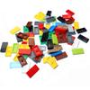 Non-Toxic 400Pcs 1X2 Flat Tile 3069 30070 1*2 Bricks Moc Assemble Particles Smooth Building Blocks Diy Educational Creative Toy
