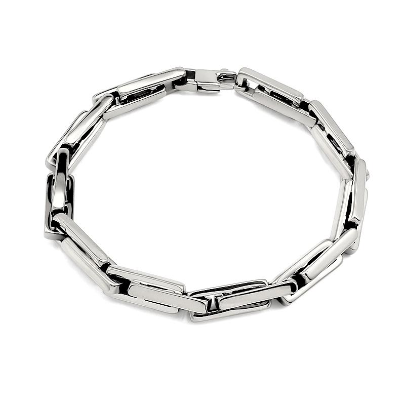 

Wholesale Fashionable Steel Necklace Bracelet Set Colorfast Personality Clavicle Jewelry for Women Accessories