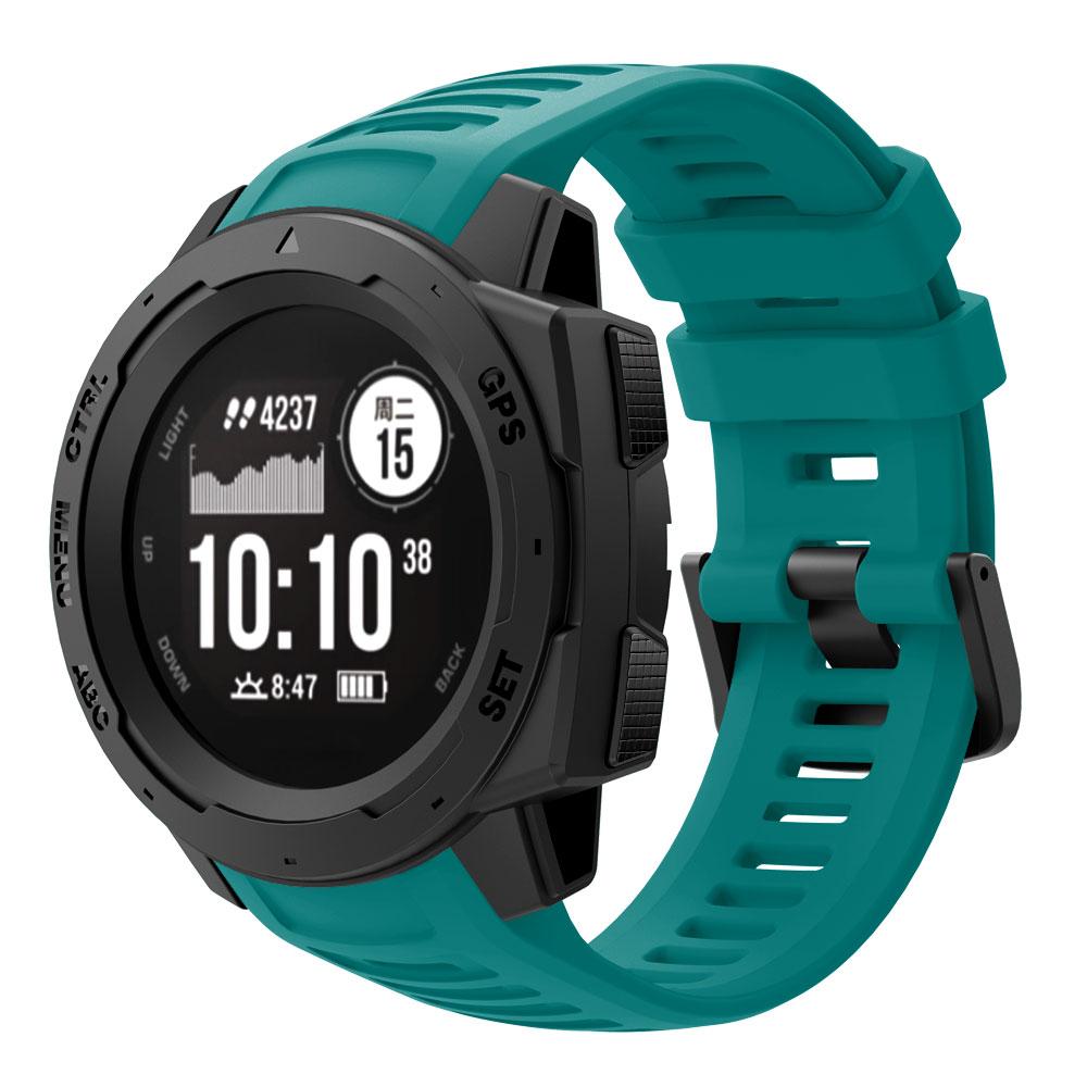 22mm Silikonový řemínek na hodinky Náramek Pásek na hodinky Pro Garmin Instinct Chytré hodinky Sportovní Náhradní Náramek pánské hodinky dámské