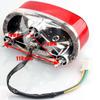 12V Motorcycle Rear Tail Stop Brake Light Lamp For Atv Quad 50Cc 70Cc 90Cc 110Cc