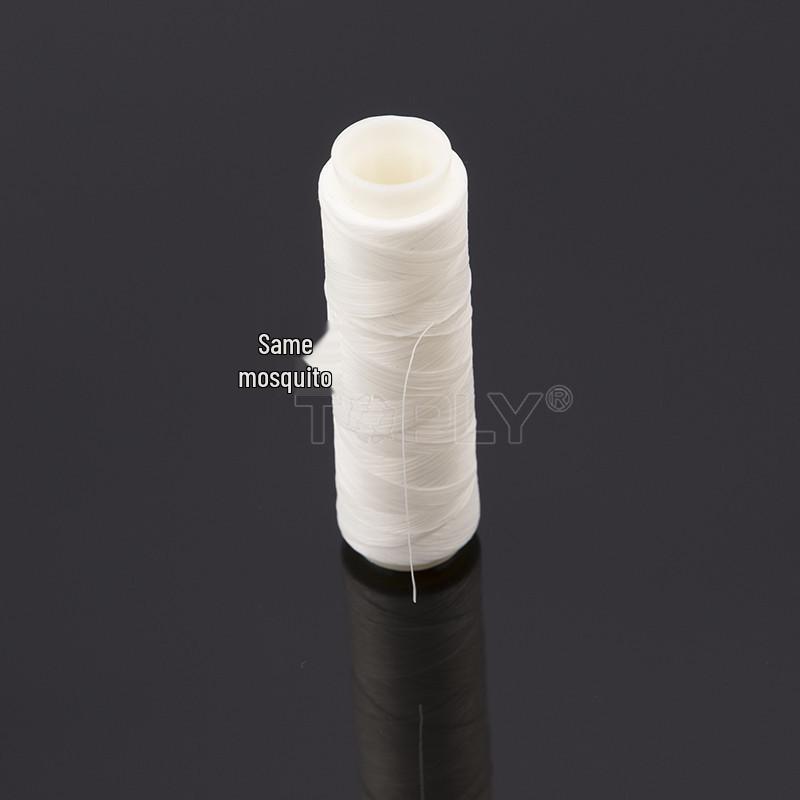 High Elastic Nylon Fishing Line: Wear-Resistant, Non-Slip, White Rubber Band Fly Fishing Leader