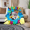 1 pezzo Coperta Cartone Animato Personaggi Looney Tunes, Coperta da Viaggio Portatile per Viaggi e Campeggio, Coperta Accogliente per Tutte le Stagioni, Regalo Ideale