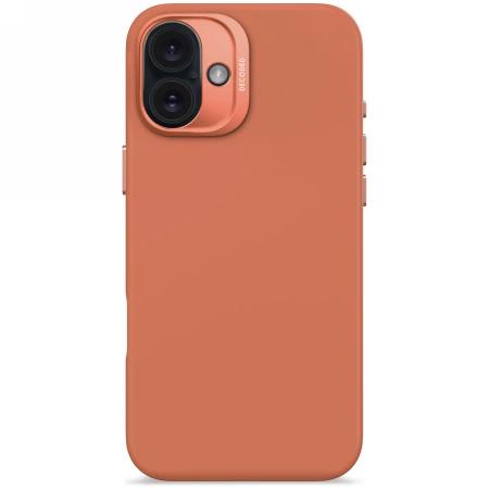 Etui Decoded Antimicrobial Silicone Backcover Z Magsafe Do Iphone 16 Plus - Pomarańczowe