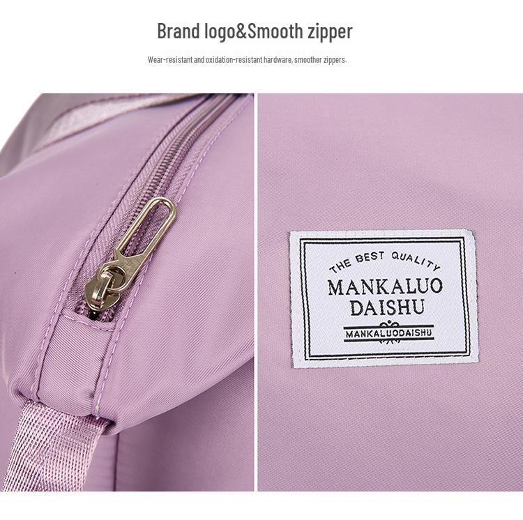 Extra Large Travel Bag with Trolley Sleeve – Oxford Cloth Maternity & Business Bag for Short Trips