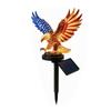 UV Resistant Solar Eagle Light LED Lighting Solar Garden Light Patriotic Eagle Statue  Garden Decor
