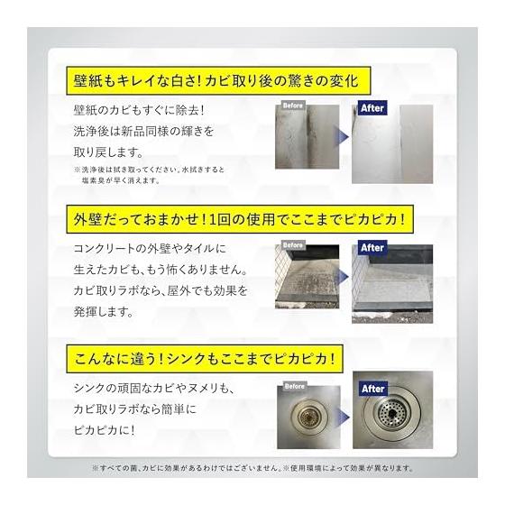 [New Nanotech Material X Powerful Mold Removal] Mold Removal Lab Mold Remover 450g Multi-cleaner Mold Mold Prevention Mold Resistant Bath Cleaning