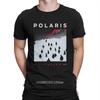 Merch Fatalism Koszulka Męska Polaris Koszulki Nowości Krótki Rękaw Okrągły Dekolt 100% Bawełna 4XL 5XL Odzież