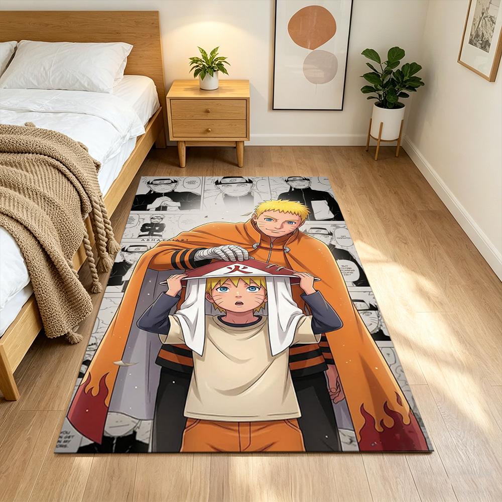 Naruto Floor Rug Office Rug Suitable for Dormitory Playrooms Game Room Foyer Antislip Carpet Decorate Offices Wedding Party Gift