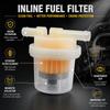 1/3Pcs Plastic Motorcycle Fuel Filter Inline Structure Gasoline Fuel Filter  Motorcycle Accessories