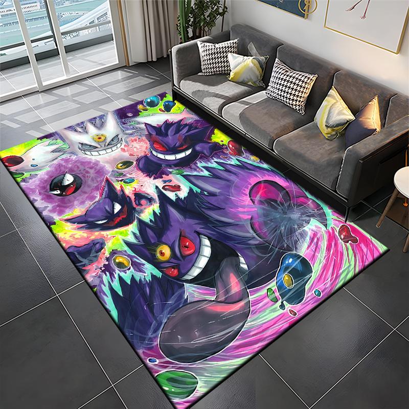 Pokemon Teljes Karakter horror gengar Mintás Szőnyegek Hálószoba Játékszőnyeg Szőnyeg Hálószoba Szőnyeg Nappali Mászó Szőnyeg Karácsonyi Ajándék R