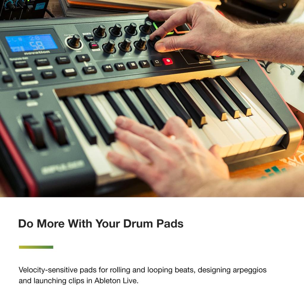 NOVATION IMPULSE 49 MIDI 49-Key Keyboard/Controller