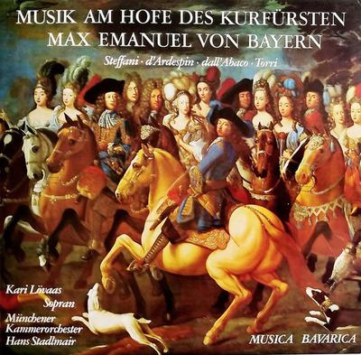 LP STEFFANI DARDESPIN DALLABACO T Muziek aan het Hof van Keurvorst Max Em MB904 MUSICA BAVARIC 1976 Duitsland Klassiek Gebruikt