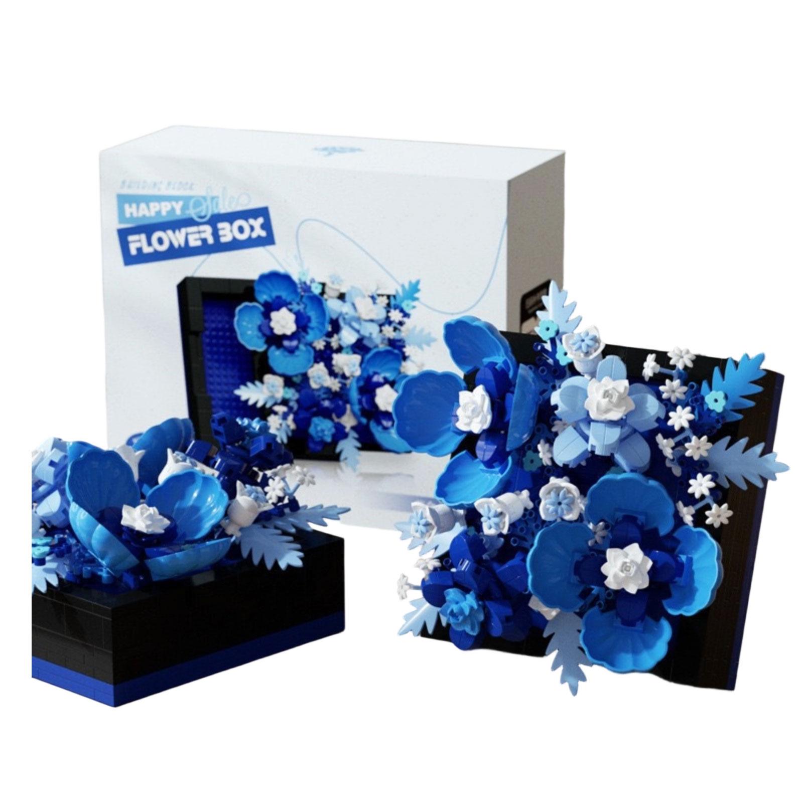 

Мечтательный Счастливый Цветочная Коробка Вечный Букет из Конструктора Детская Строительная Игрушка One Size