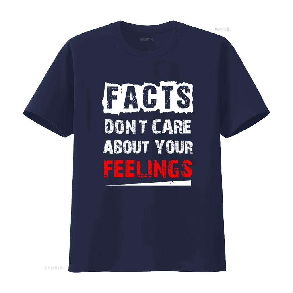 Facts Dont Care About Your Feelings T shirt for Fashion Casual J93I vintage Washed graphic Comfortable fashion Breathable