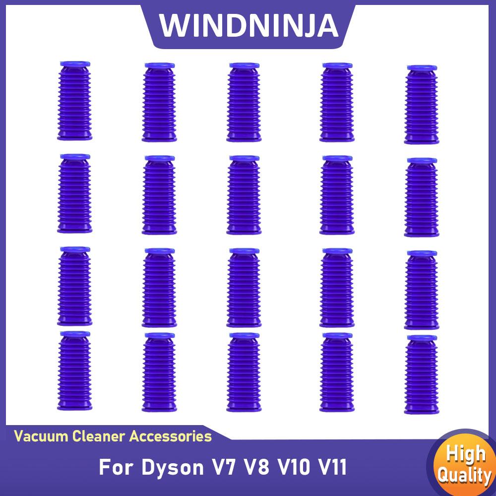 1/1/1/8/11PCS Lower Duct Hose for Dyson V7 V8 V11 V11 Vacuum Cleaner Soft Roller Flexible Soft Rubber Tube Drum Suction Hose