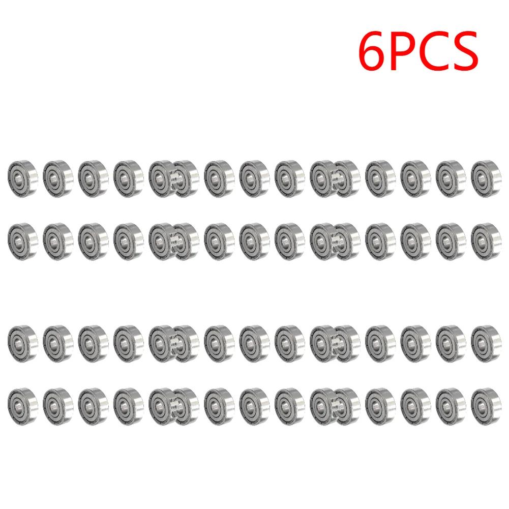 100-10PCS Double Shield Miniature High Carbon Steel Bearing 6x19x6mm 626zz Deep Groove Ball 3D Printer Parts Skates Accessories