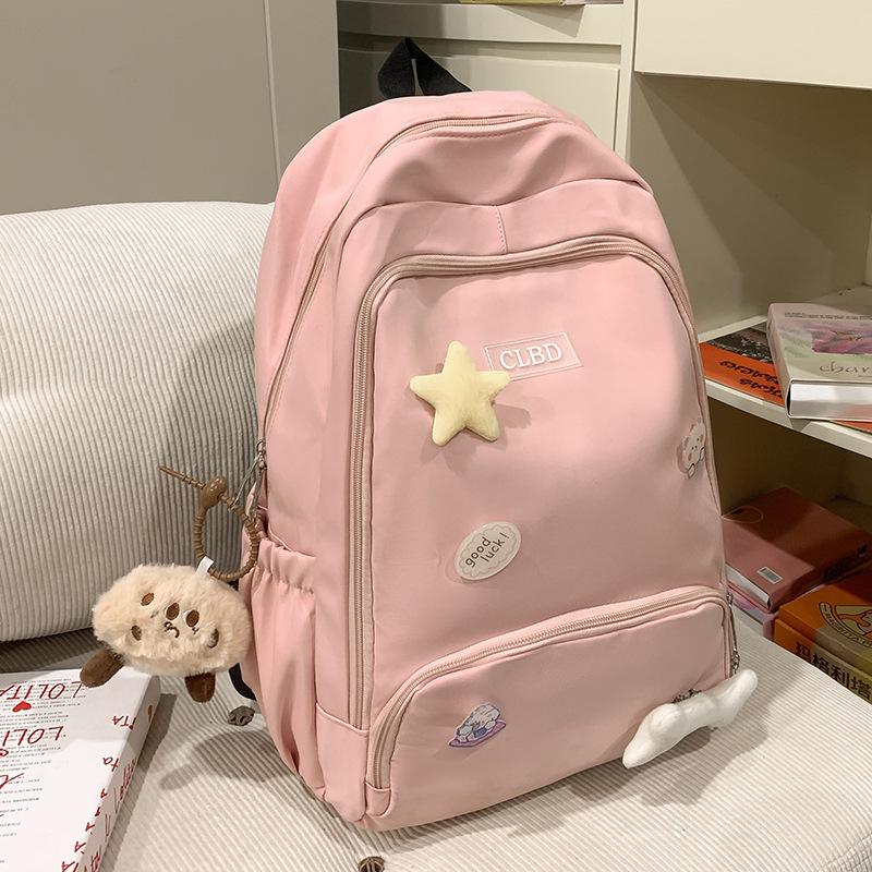 Children's Schoolbags Elementary School Students Junior High School Girls High-looking Large Capacity High School Students Backpacks