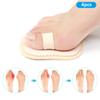 4pcs Toe Straightener Separators Protector Bunion Splint Corrector Toe Spacer Cover Guard1 Hole