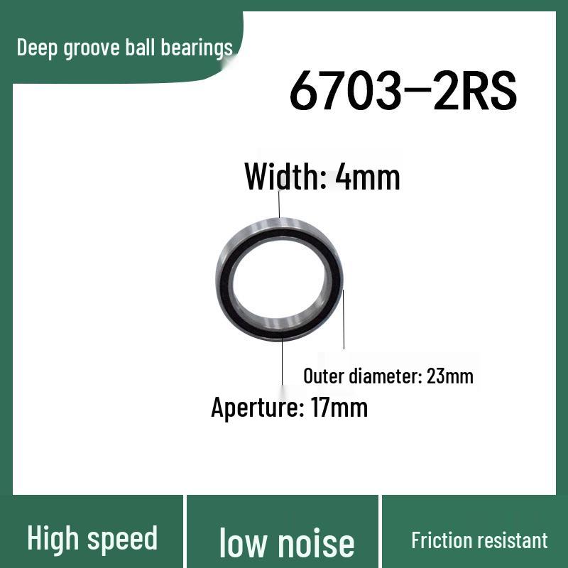 Thin-Walled Miniature Deep Groove Ball Bearings 6700-6706 Series