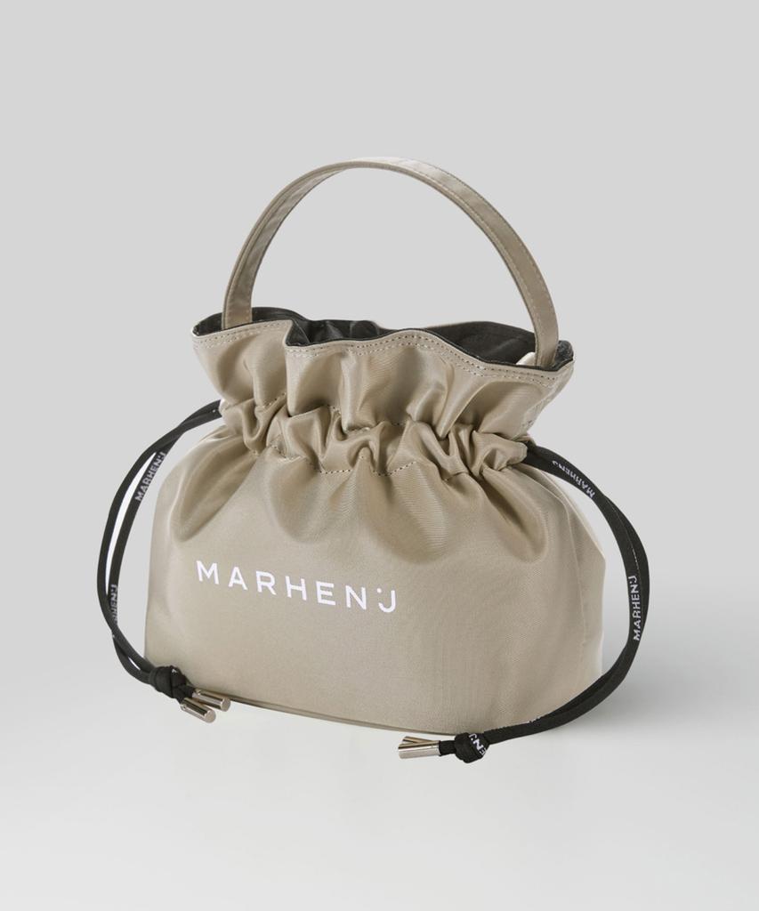 Marhen.J Charong Nylon Mini Bucket Crossbody Bag