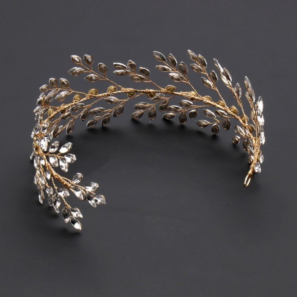 Rhinestone Rhinsestone Headband Handmade Wedding Hair Accessories Bridal Headband  for Bride