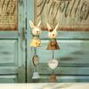 Cartoon Rabbit Resin Wind Chimes Craft Couple Student Valentine's Day Gift Hanging Ornament Decorative Item
