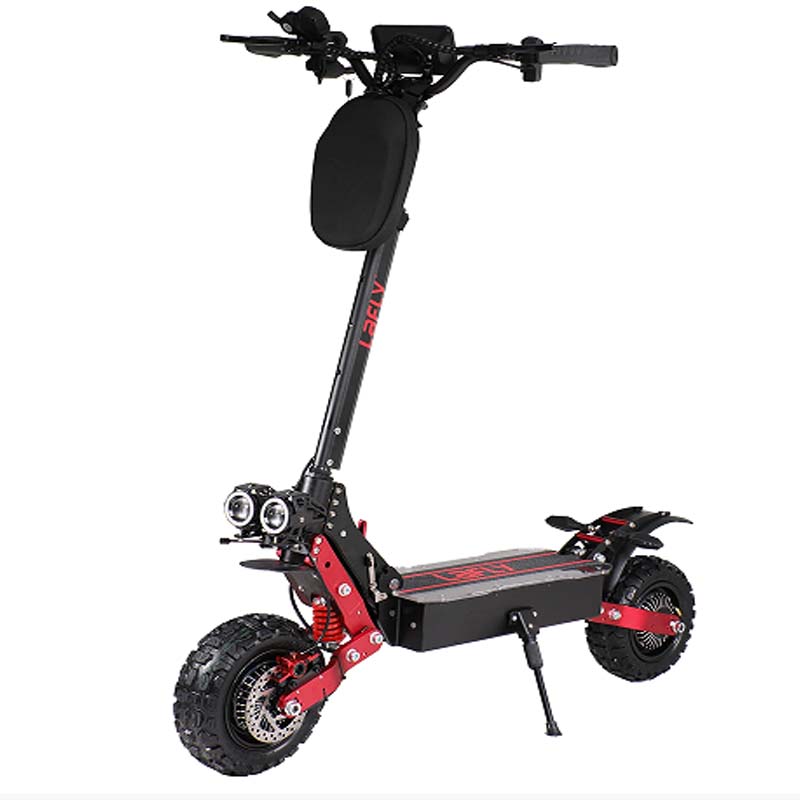 RS7 3800W 52V 38AH Dual Motor Euro Electric Scooter Maximum Speed 70-80km/h 11" Off-Road / On-Road Tyres LCD Display Escooter