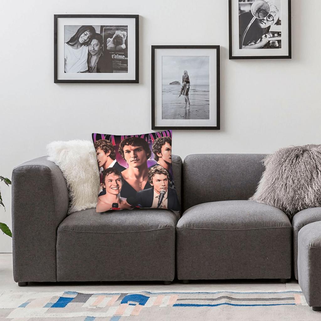 Pillow Case S-Shane H-Hollander I-Ilya R-Rozanov Print  Pillow Cover For Living Room Sofa Funny Pillowcases