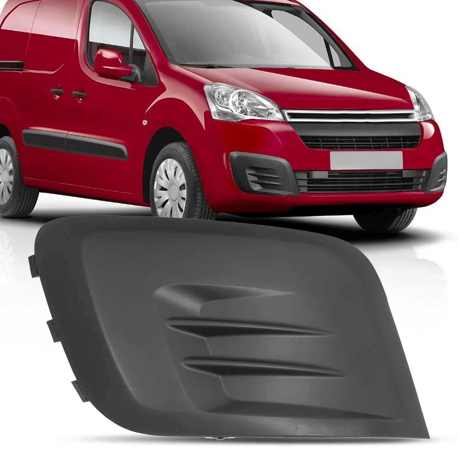 

Front Bumper Fog Light Frame Cover Grill For Peugeot Partner 2016 2017 2018 CitroëN Berlingo 2015 - 2018 Car Fog Lamp Grille only right side
