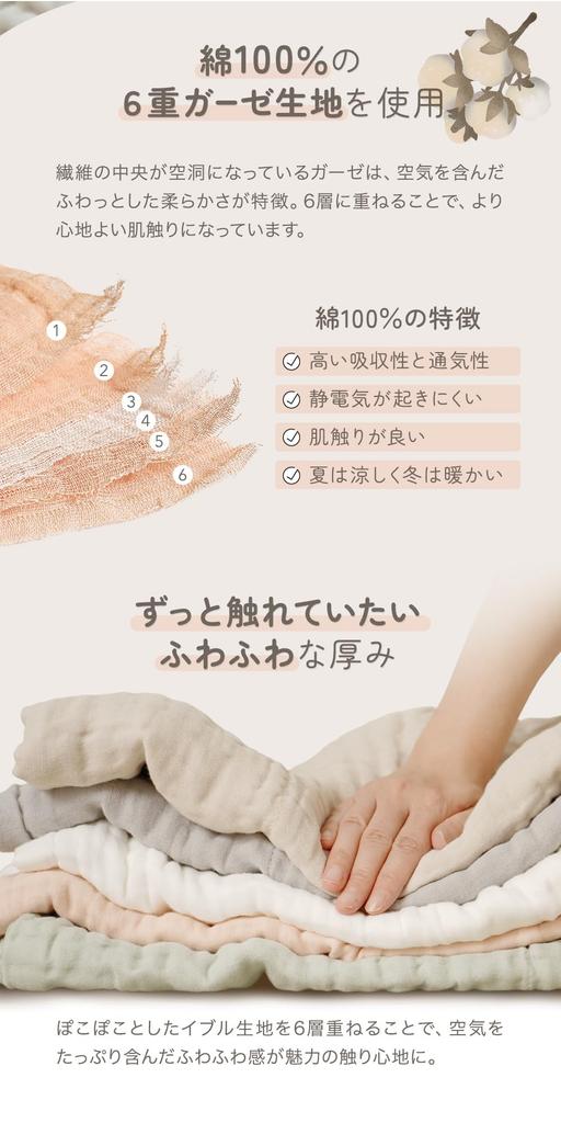 Zip Ange Smile Baby Bath Towel Towel Ible Gauze Blanket Set of 3 Cotton Quick Dry Gauze Bath Towel Swaddle White Gray Apricot 1 Color Each [In Bag]