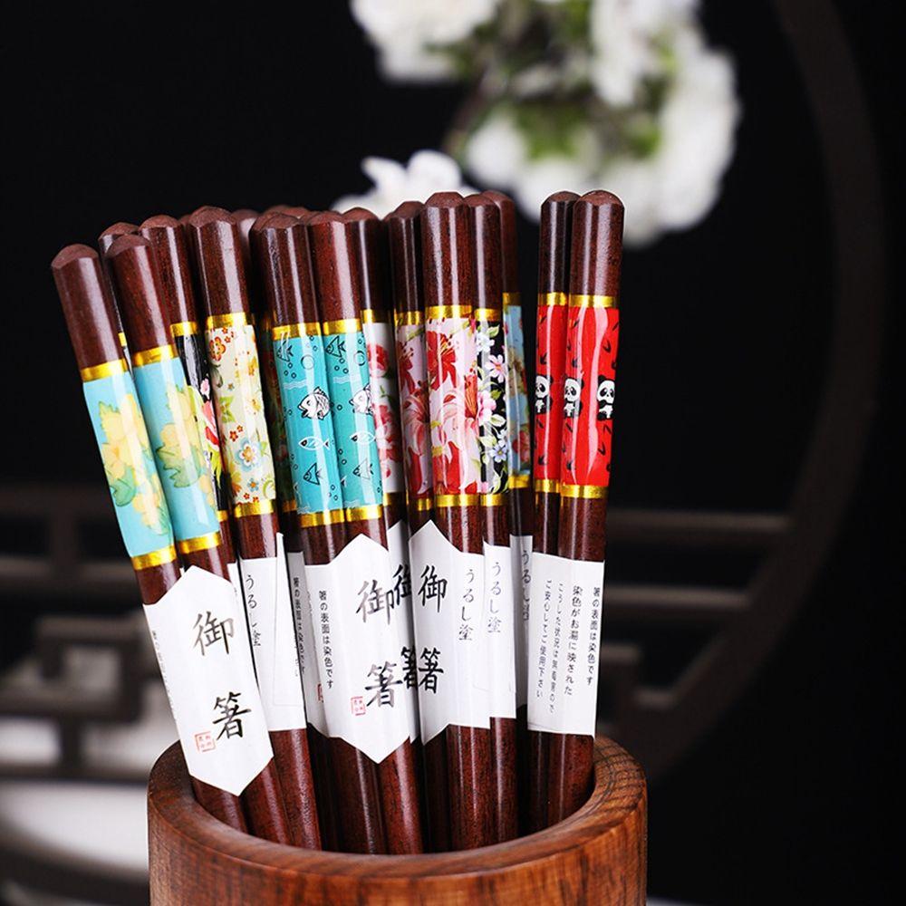 

Natural Sushi Food Handmade Traditional Chinese Food Sticks Chopsticks Kitchen Tools Tableware