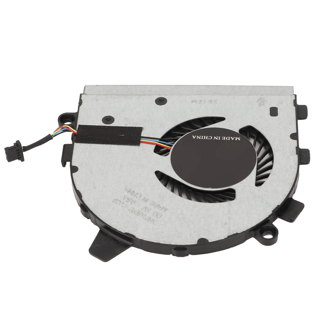 CPU Cooling Fan ABS Aluminum Alloy 4Pin Connector Easy Installation Laptop Cooling Fan for Inspiron 13 7390 7391