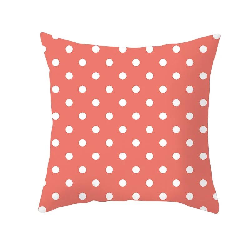 Coral Pillow Case Spring Home Decor Decorative Live Coral Tropical Style Pillow Cushion Cover for Sofa ize Funda Cojin
