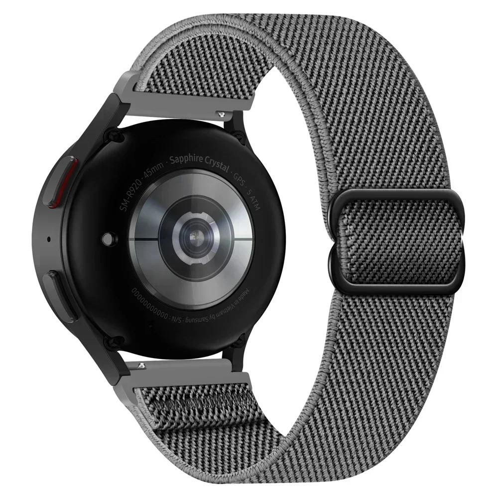 

Нейлонова петля 22 мм Еластичний ремінець Для Redmi Watch 5 Lite/Active Дихаючий змінний браслет Для Xiaomi Watch S4 Спортивний ремінець 1PCS 22mm темно-сірий