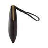 COACH Artificial Leather Clutch Small Womens Walnut Black