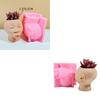 Flower Pots Silicone Mold Crystal Epoxy Resin Mold DIY Handmade Craft Decoration