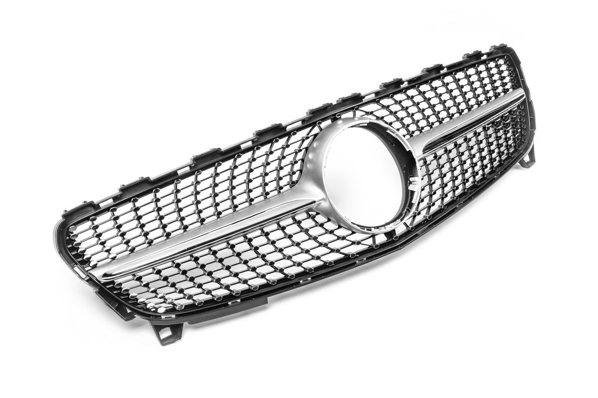 

Передні грати Diamond SIlver (2015-2018) для Mercedes A-сlass W176