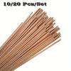 10/20pcs Phosphor Copper Welding Rods, High Conductivity for Pipe and Metal Joining, Ideal for Air Conditioner, Refrigerator, and Car Radiator Repairs