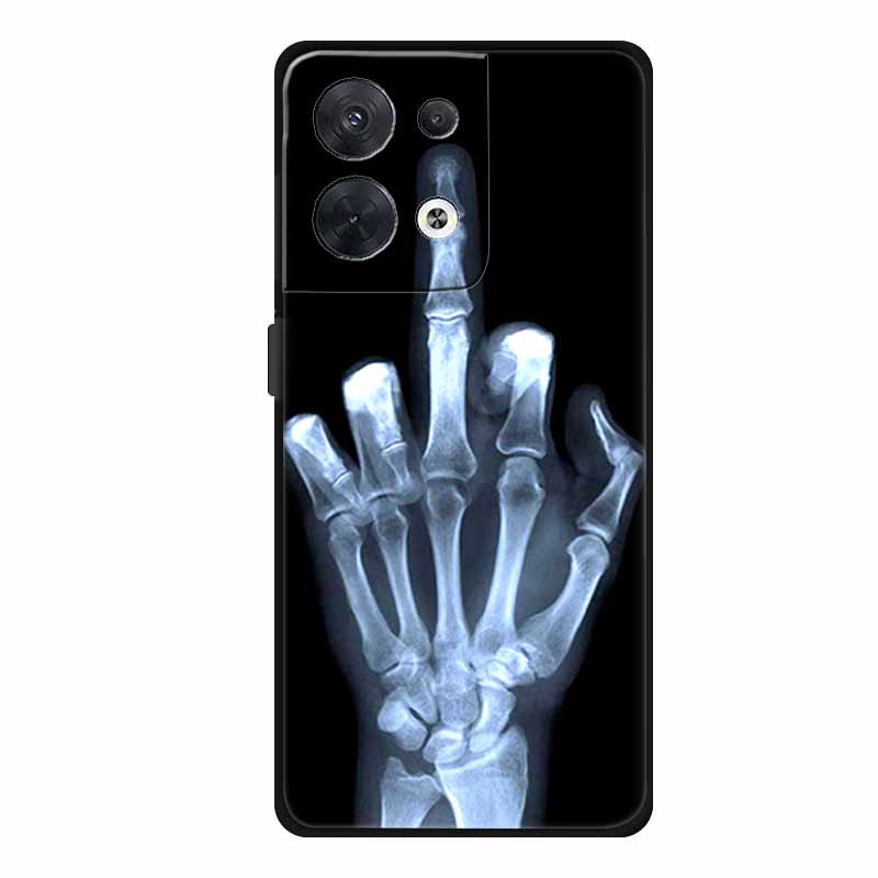 Animal Case For Oppo Reno 8 5G Soft Silicone Wolf Back Cover for OPPO Reno8 Pro + Plus Coque Reno 8 Pro 5G Cartoon CPH2359 Funda