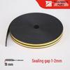 Self-Adhesive EPDM Door and Window Foam Strip: Wind & Soundproof Seal