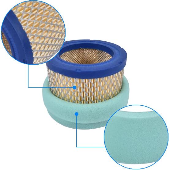 HIFROM 140-2379 Air Filter Element Cleaner Compatible with Cummins Onan Emerald 6500 6300 5000 4000 BGE NHE BGD NHD 1403280