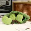 Cartoon Green Soybeans Pea Pod Plush Toy Kawaii Keychian Stuffed Doll Plant Pendant Hangings Bag Home Decor Kids Birthday Gift