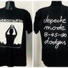Vintage Depeche Mode 1990 World Violation Konzert Grafik Mehrfarbiges T-Shirt