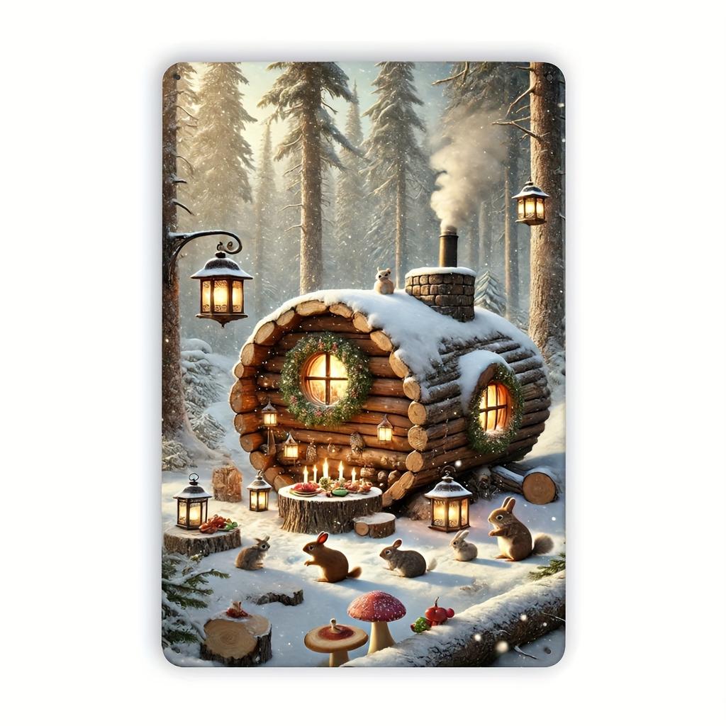 2D Flat Retro Iron Tin Art Crafted from Solid Material with Vintage Design Suitable for Room Decor