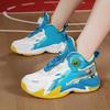 31-40 Dziecięce Duże Rozmiary Antypoślizgowe Odporne na Zużycie Modne Wysokie Buty do Koszykówki Trend Sportowy Buty Dziecięce