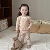 FADOBABY Girls' Autumn Printed Long-Sleeve Pajama Set