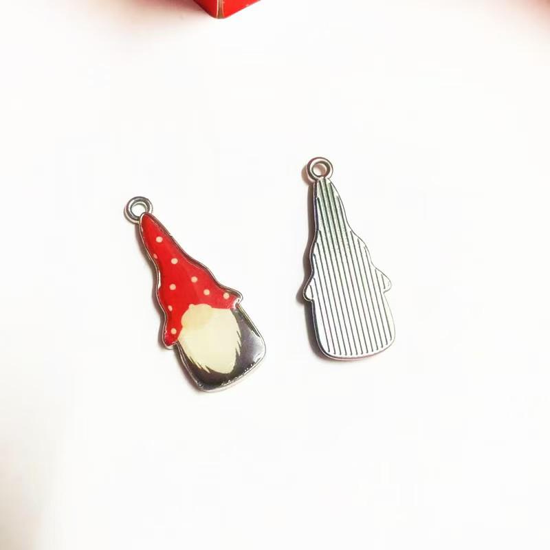Dwarf Cartoon Pendant Charms - DIY Drip Oil Jewelry Accessory for Holiday