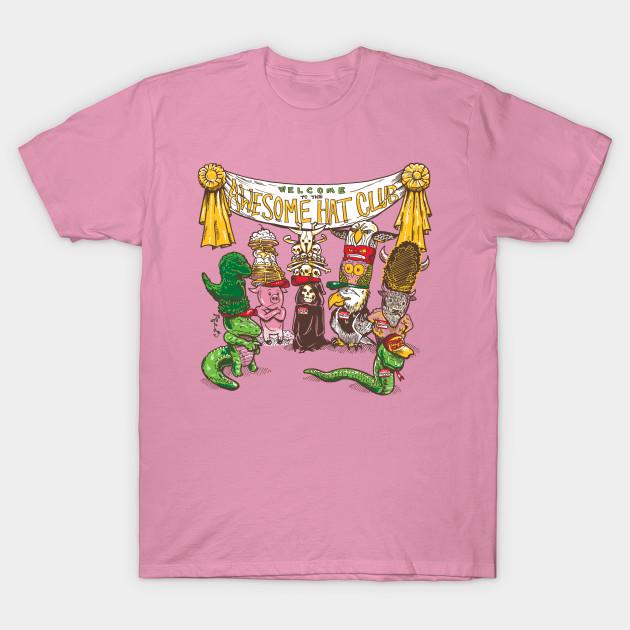 T Shirt Women Awesome Hat Club Harajuku Print Kawaii Tshirt Summer Short Sleeve Female T-Shirt Top Tee