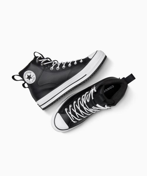 [Converse] Chuck Taylor All Star Water-Repellent Hiker Boot Leather Black (A13233C)