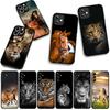 for Motorola Moto G54 G05 G24 G45 G55 G75 G85 G15 G57 G86 Power Edge 50 30 Fusion neo Pro Case Tiger Lion Art Leopard Horse